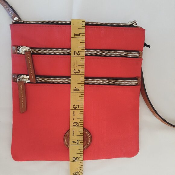 Dooney & Bourke Canvas Crossbody Purse - Picture 12 of 13